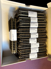 Trix Express 4701 H0 200 Stk gerade Hohlkörpergleise aus Anlagenrückbau