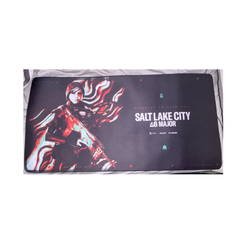 Gaming Mouse Pad Desk Mat Salt Lake City 6 Major Ubisoft Pictorial Stitched