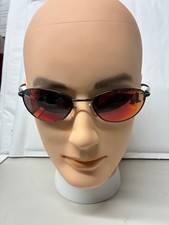 Wiley X 240 Crimson Red Mirror Sunglasses Metal Frame NEW in Box