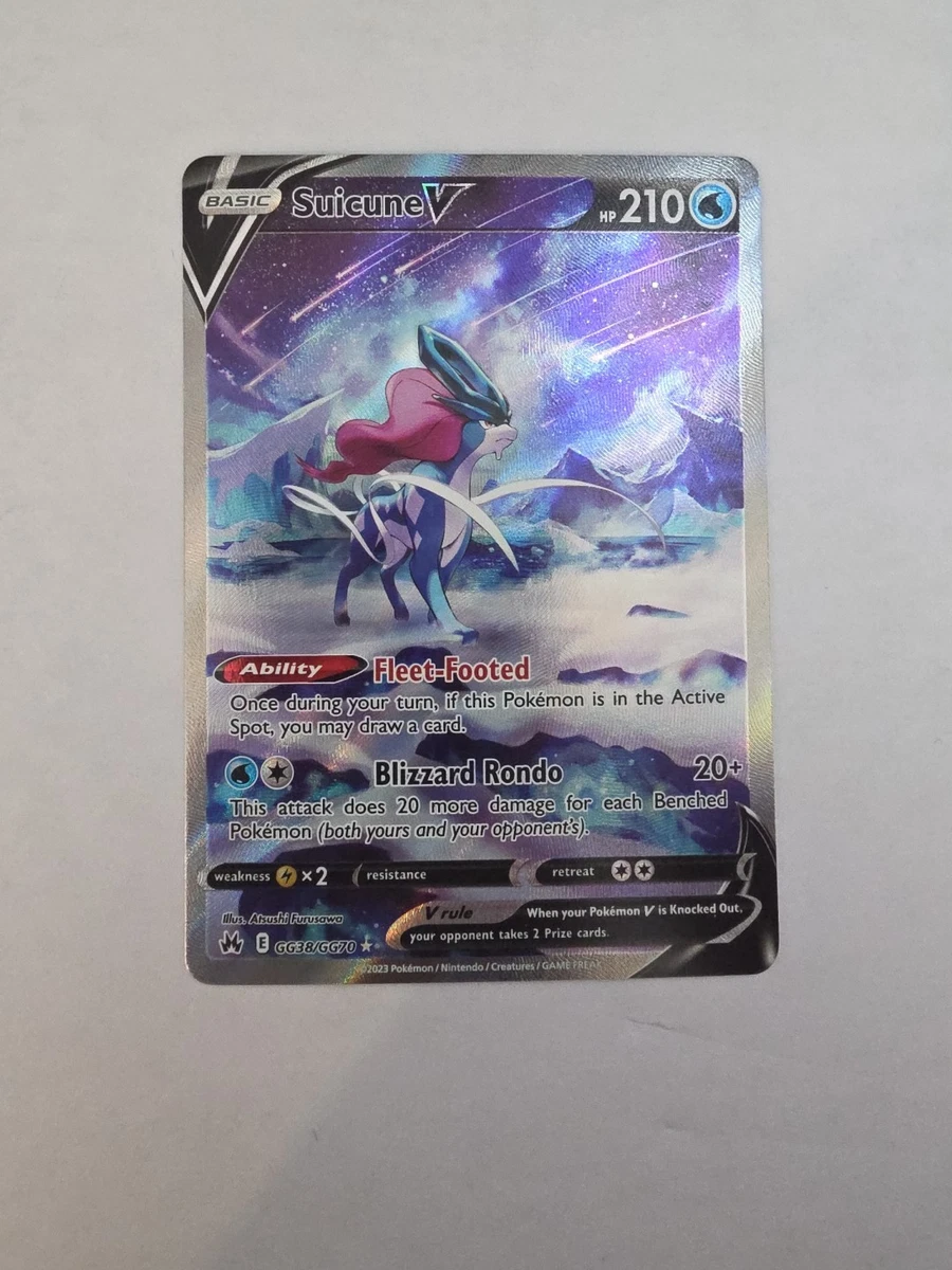 Suicune Holo Pokémon TCG Individual Collectible Card Game Cards
