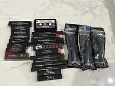 Lot x24 M.A.C. Makeup Lipstick Lip Gloss Jeremt Scott Aaliyah Assorted M.A.C.