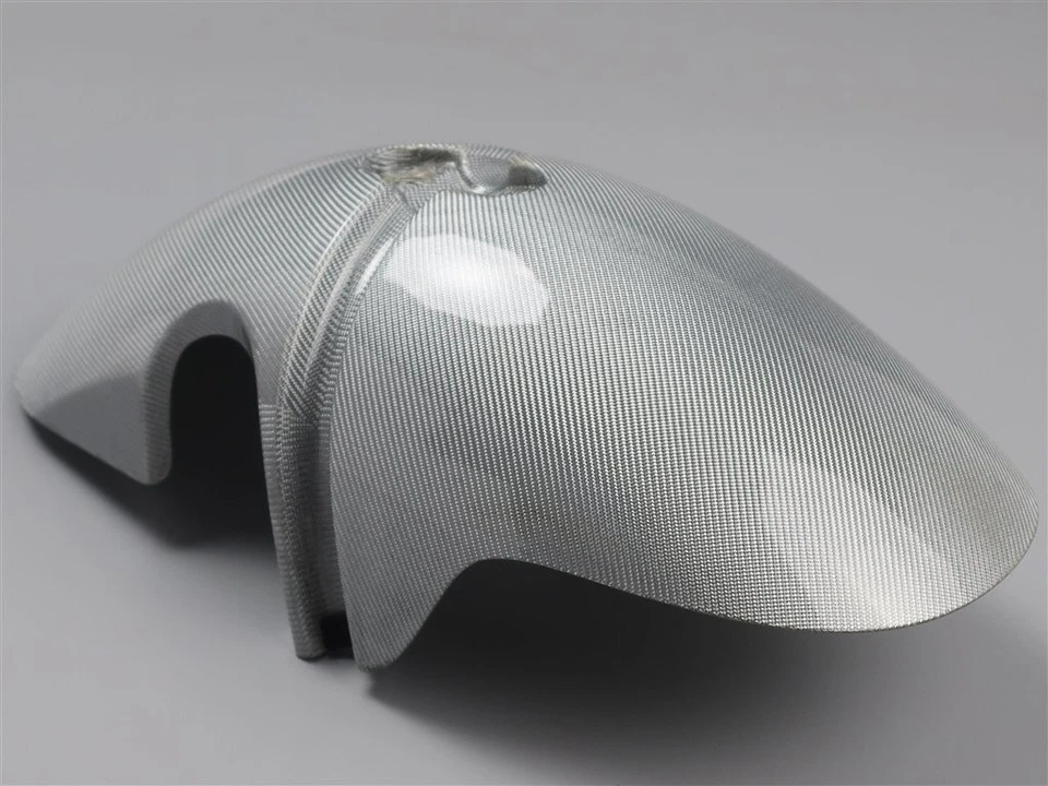 Guardabarros delantero Ducati Paul Smart 1000LE Motocorse blanco carbono Foto 2 de 4