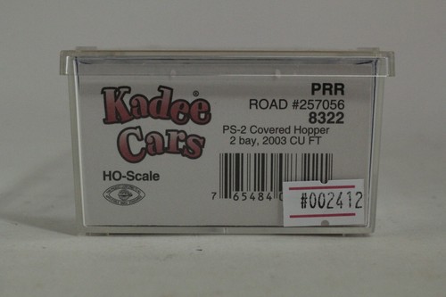 Tolva cubierta de dos bahías Kadee escala HO Pennsylvania PRR #257056 | Condition: Used