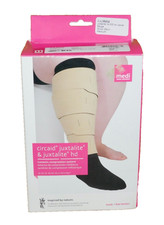 MEDI CircAid Juxtalite HD Inelastic Compression Wrap Beige Medium Short CJL3S002
