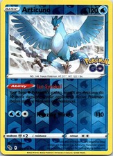 Articuno 024/078 Rare Pokemon GO Pokemon Reverse Holo TCG Card