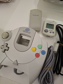 SEGA DREAMCAST CONSOLE MULTI REGION & HDMI WITH CONTROLLER VMU RUMBLE & 9 GAMES