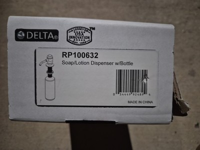 Delta Soap Dispenser RP100632 Chrome New In Box