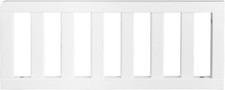 Toddler Safe Guardrail Compatible W/ Crib White