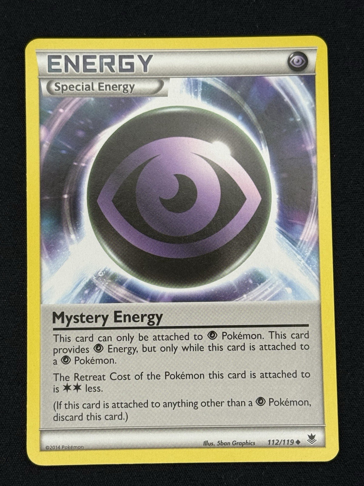 Pokemon TCG - Special Energy 112/119 - Phantom Forces - Mystery Energy - LP