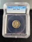1917 D Mercury Dime ICG VG8