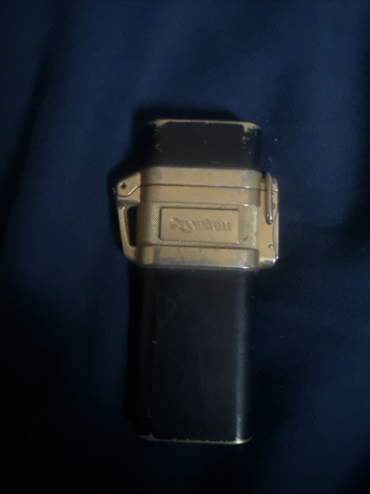 Vintage 1950s  Quantum Colibri Gold Tone All Weather Lighter