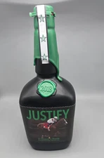 VINTAGE empty bottle MAKERS MARK limited edition JUSTIFY bourbon 2018 rare