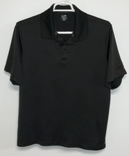 Champion Short Sleeve Polo Shirt Men's Extra Large Black