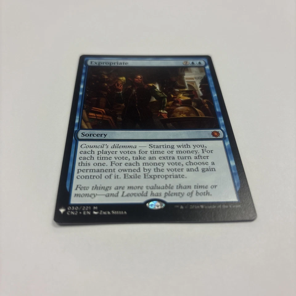 Expropriate NM MTG Mystery Booster MB1 30 / 221 English Regular Extra Turns! - Image 2 of 4