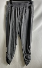 Columbia Women's Gray Nylon Stretch Outdoor Hiking Jogger Pants Sz 4 M Regular