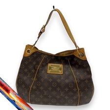 Louis Vuitton Galiera PM Monogram Canvas Brown PVC Compact Bag