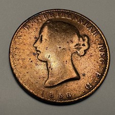1856 Nova Scotia Halfpenny Token  FREE SHIPPING 