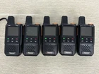 5x Rapid Radios Push-to-Talk Nationwide Walkie-Talkie Radio G1CE w/ Battery