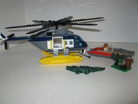 Lego 2015 City Police Helicopter Pursuit #60067 No Box/Manual 