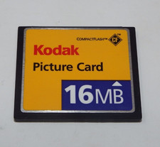 VINTAGE 1999 KODAK COMPACT FLASH 16MB PICTURE CARD