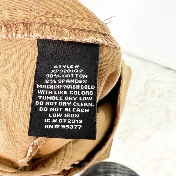 PANTALONES SANCTUARY MARRÓN CARGO BOLSILLO PIERNA RECTA TALLA 28 Foto 3 de 4