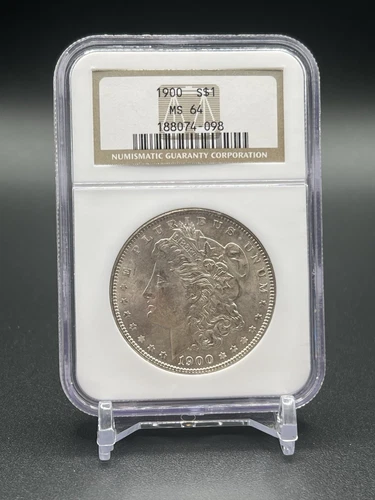 1900 Morgan Silver Dollar $1 NGC MS64 Blast White Outstanding Luster