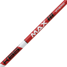 KBS MAX HL .370 Tip Graphite Hybrid Golf Shaft Red Gloss 50g Senior Flex 42"-NEW