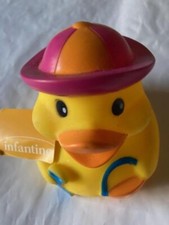 Infantino Summer Beach Rubber Duck hat,bucket shovel