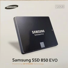 Samsung SSD 850 EVO SATA III 6Gb/s 120GB Solid State Drive Model : MZ-75E120