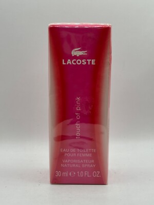 TOUCH OF PINK BY LACOSTE 30ML EDT SPRAY (NEW WITH BOX & SEALED)