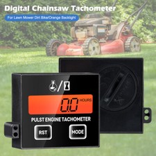 Digital Chainsaw Tachometer Wireless Inductive Counter Meter Calibrated Gauge