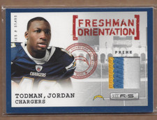 2011 Rookies & Stars Freshman Orientation Prime #28 Jordan Todman Jersey /50