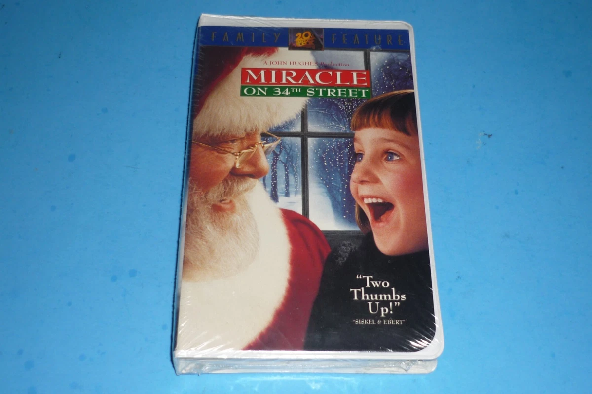 25+ Miracle on 34th Street (1994 film) VHS Tapes for sale