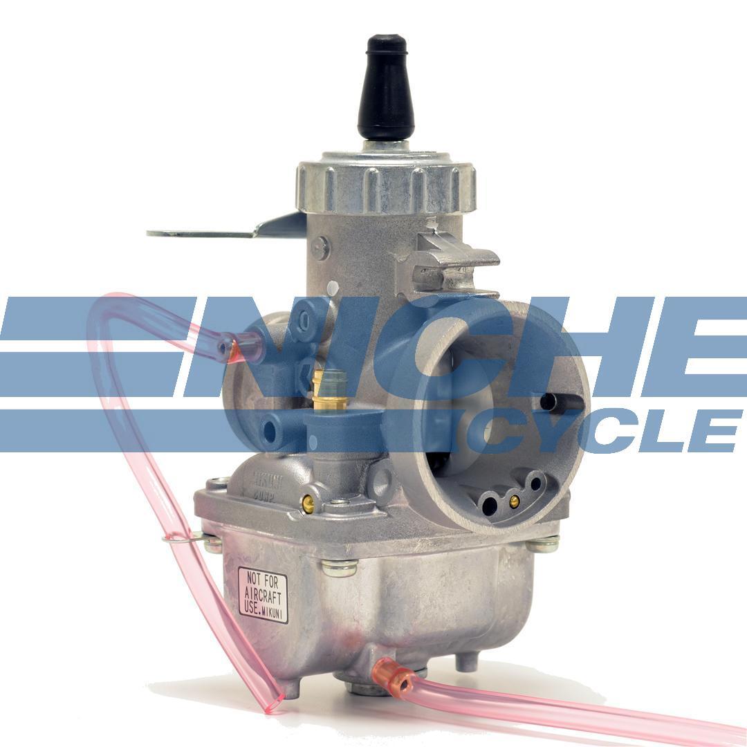 Genuine Real Mikuni 34mm Round Slide Right Side Idle Carburetor