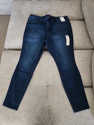 Terra & Sky Plus Skinny Jeans DIFFERENT SIZES/DKWASH