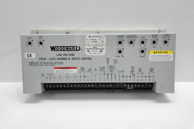 WOODWARD 9907-018 2301A Lastverteilungs- & Drehzahlregler Steuerung Rev F