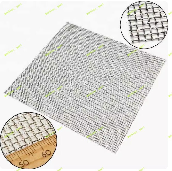 Pure Silver Electrode Silver Wire Braided 20 Mesh (0.1 Wire Diameter) 100*100mm