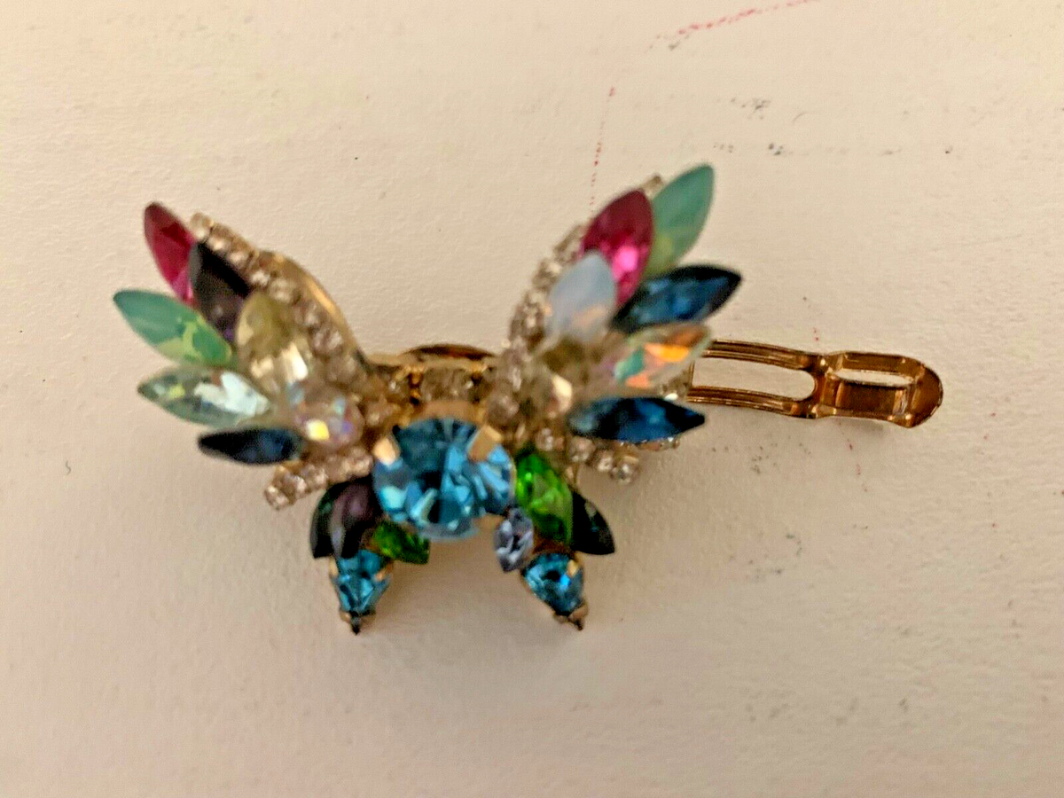 Erickson Beamon Swarovski Crystal Hair Clip NEW Erickson Beamon Rocks LightWeight Blondie Crystal Medium  main image 3