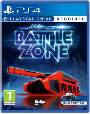 PS4 Battlezone VR Required Playstation 4 PSVR TOP Zustand TANKS KAMPAGNE