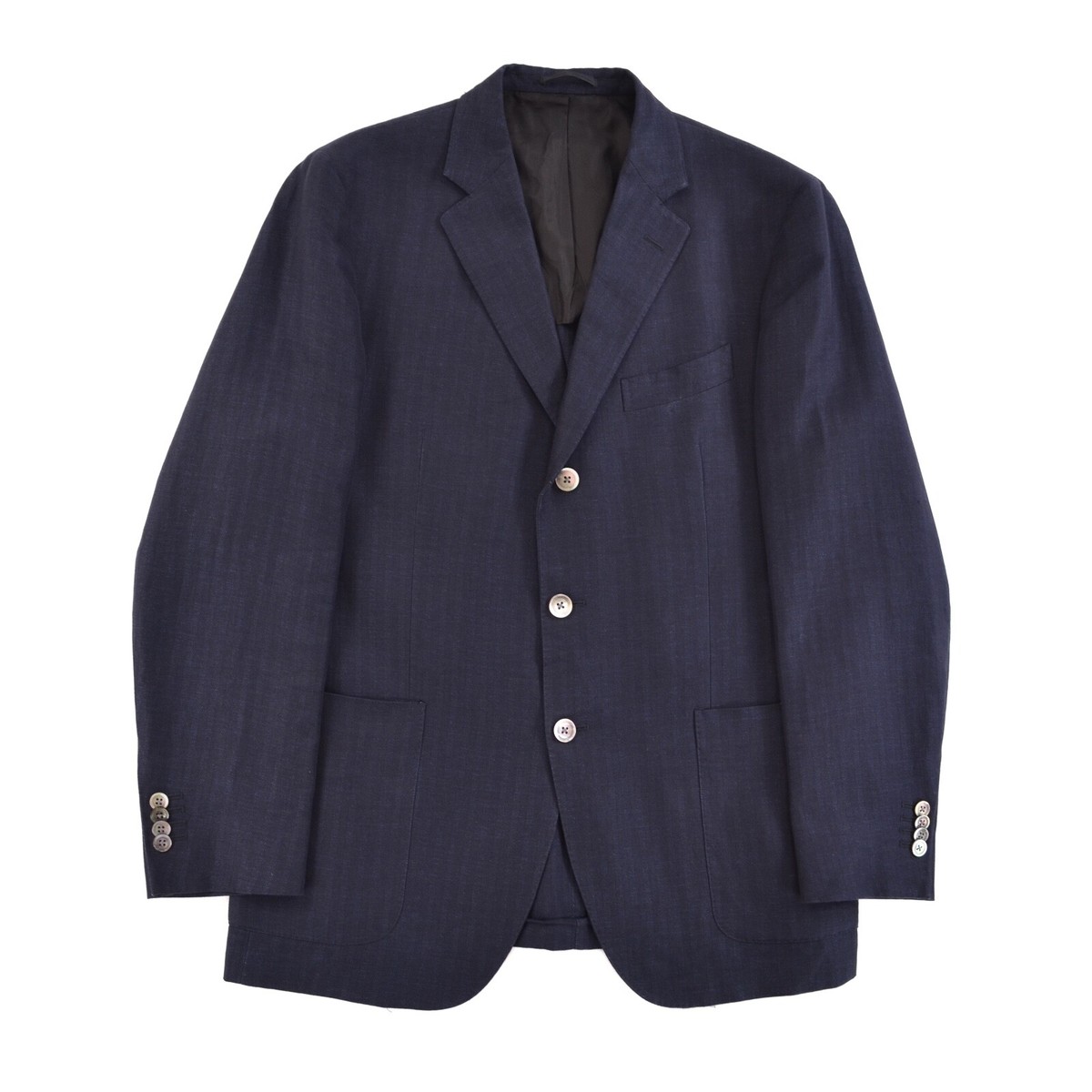 美品 BOGLIOLI × Distinction MENS BIGIジャケット Garment Dyed Wool Field Jacket in Brown: Luxury Italian Outerwear