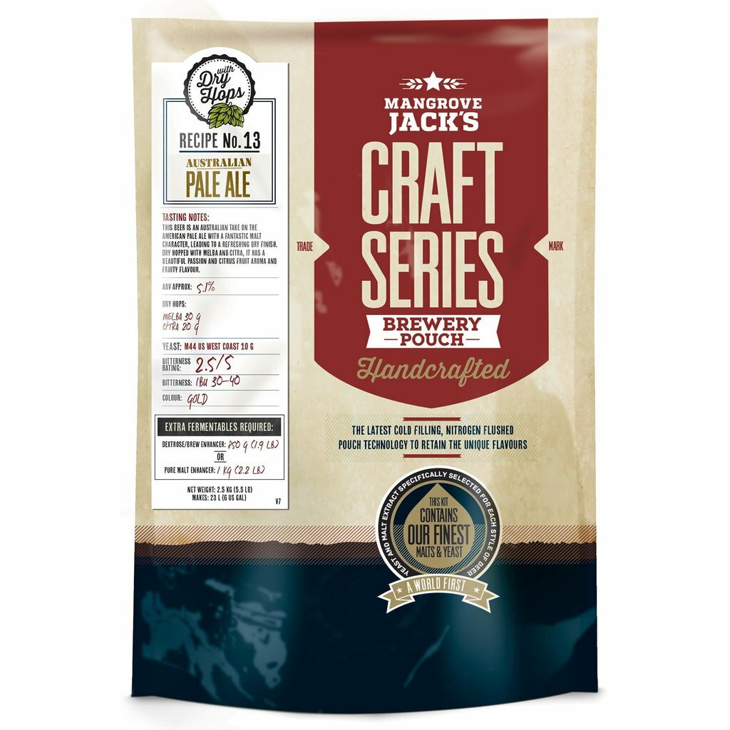Mangrove Jacks Beer Kit Australian Pale Ale Ingredients for Home Brewing