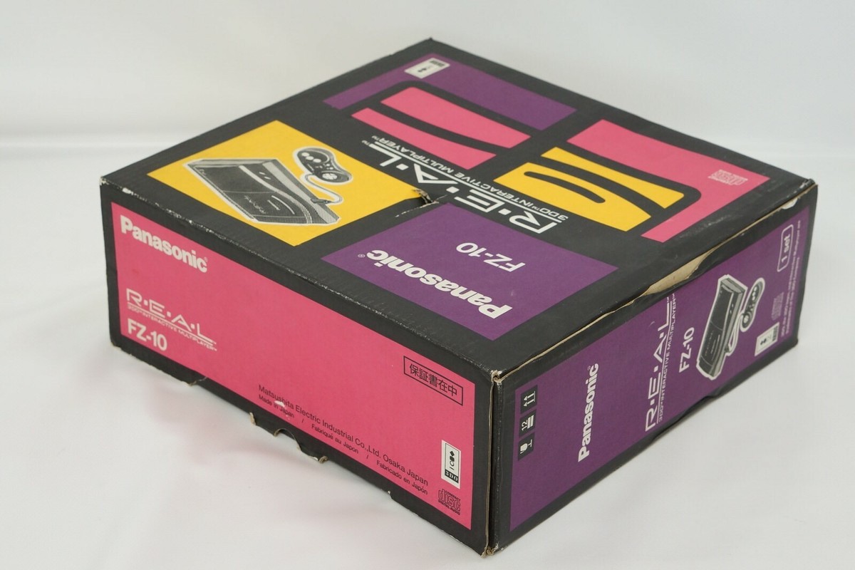 3DO REAL Console FZ-10 Boxed Panasonic Tested System JAPAN 3DO REAL Console FZ-10 Boxed Panasonic Tested System JAPAN