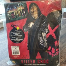 Killer Croc Suicide Squad Deluxe Adult Costume Medium up To 44 Jacket Size 