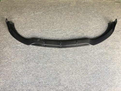 Labio de parachoques delantero de carbono real apto para Mercedes-Benz W205 C205 C63 AMG 4 puertas 15-21 - Imagen 9 de 10