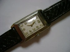 VINTAGE WIND UP ELGIN ,CASE SIZE  22 MM by 40 MM, RUN GREAT