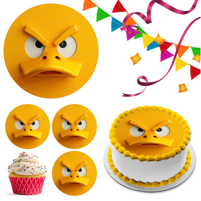 Ente Entlein Tortenaufleger Party Deko essbar Geburtstag Geschenk Feier Cupcake