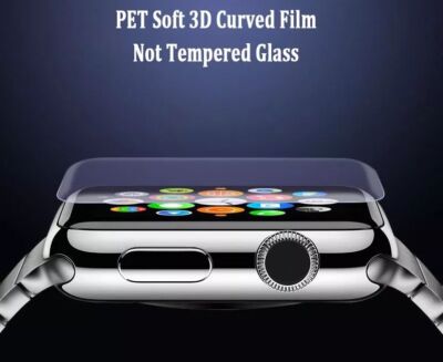 Für Apple Watch 7 - 41+45mm - 3D PET Curved Bildschirmschutz Folie - *DE*