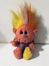 VINTAGE PLAYSKOOL HOBNOBBINS TROLL 10" PLUSH DOLL