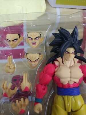 Boneco Sh Figuarts Goku Super Saiyan 4 Sayajin Ssj4 Dragon - R$ 598,9