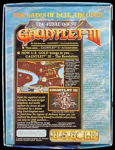Gauntlet III - The Final Quest - Amstrad CPC Import (1991) komplett im Karton selten - Bild 2 von 7